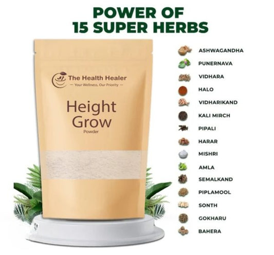 The Health Growth Powder - 100 % Natural Height Increase Supplement For Daily Growth & Wellness
